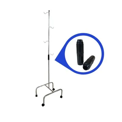 Mandril plástico para pedestal hospitalar