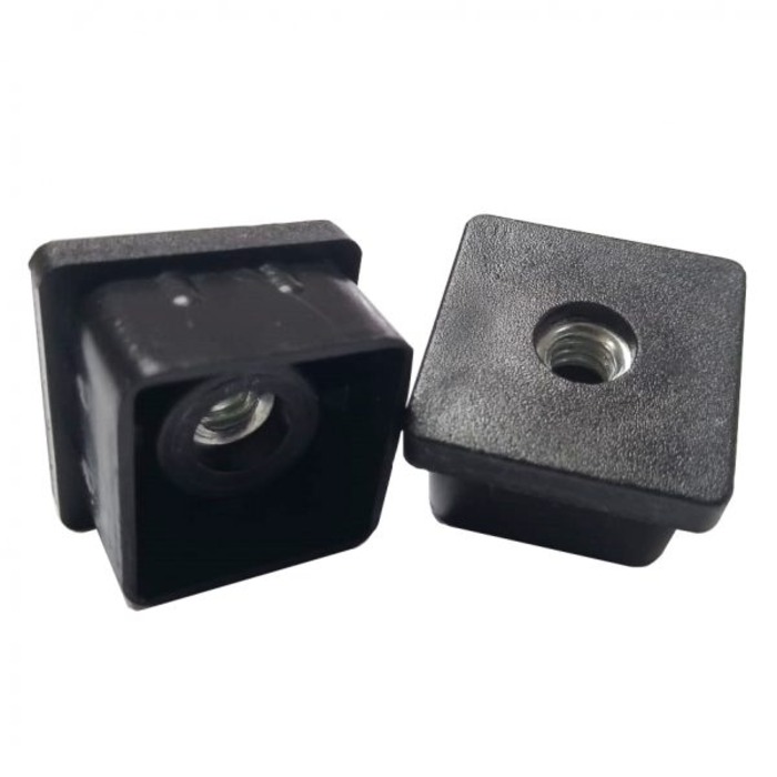 Ponteira Plástica 25×25 Mm Interna Reta Porca 1/4″