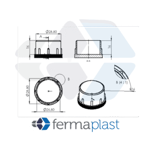 PRODUTO - 10130 Ponteira Plástica 1.1/4" Interna Reta