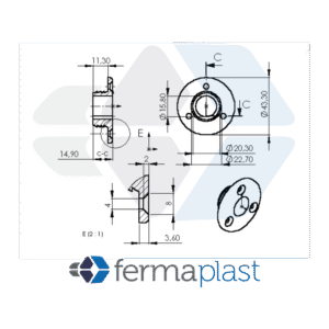 PRODUTO - 27012 Arruela Mancal Do Pebolim