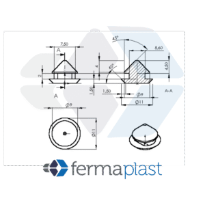 Batente Gabinete Pvc Mole