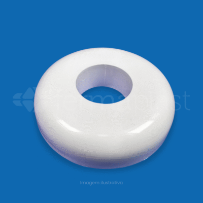 Para-choque Cama Hospitalar. 100 Mm Furo 1.1/2"