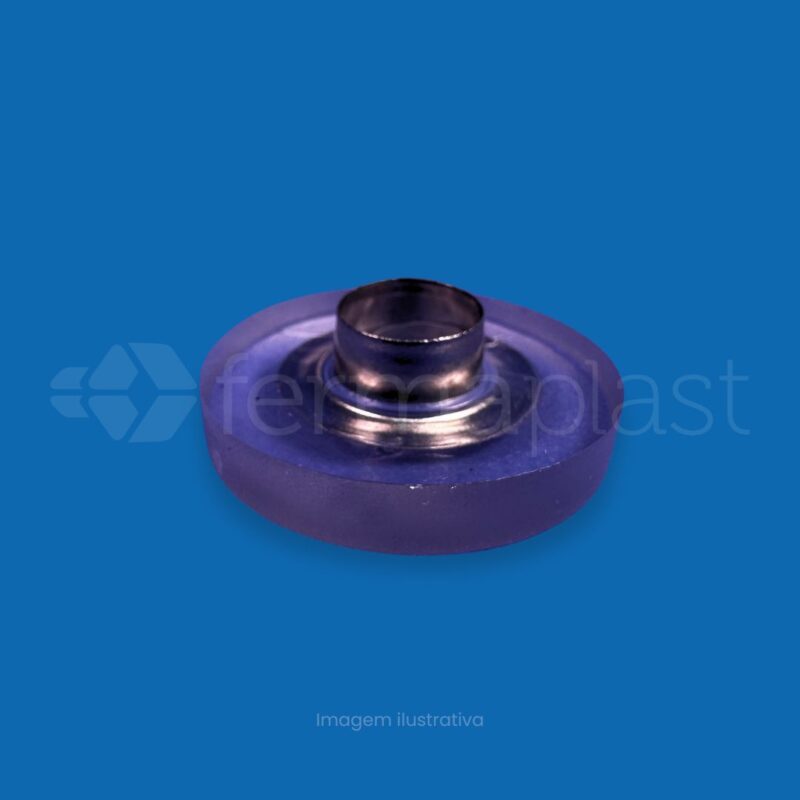 sapata ilhos 34mm Sapata Ilhos 34 Mm Pvc Transparente