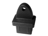 DOBRADIÇA 20x30 mm 90° CINZA P/ MACA HOSPITALAR