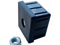 PONTEIRA 40x40 mm INTERNA RETA PORCA 3/8"