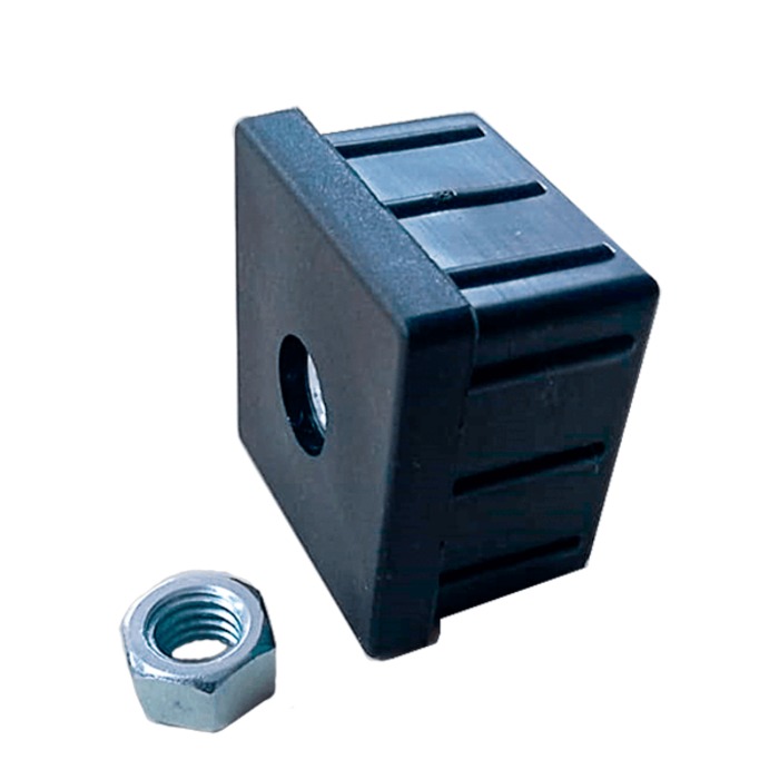 PONTEIRA 40x40 mm INTERNA RETA PORCA 3/8" CP442