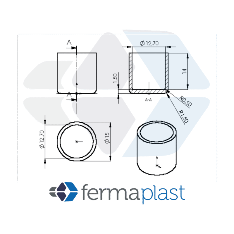 Ponteira Plástica 1/2" Externa Pvc