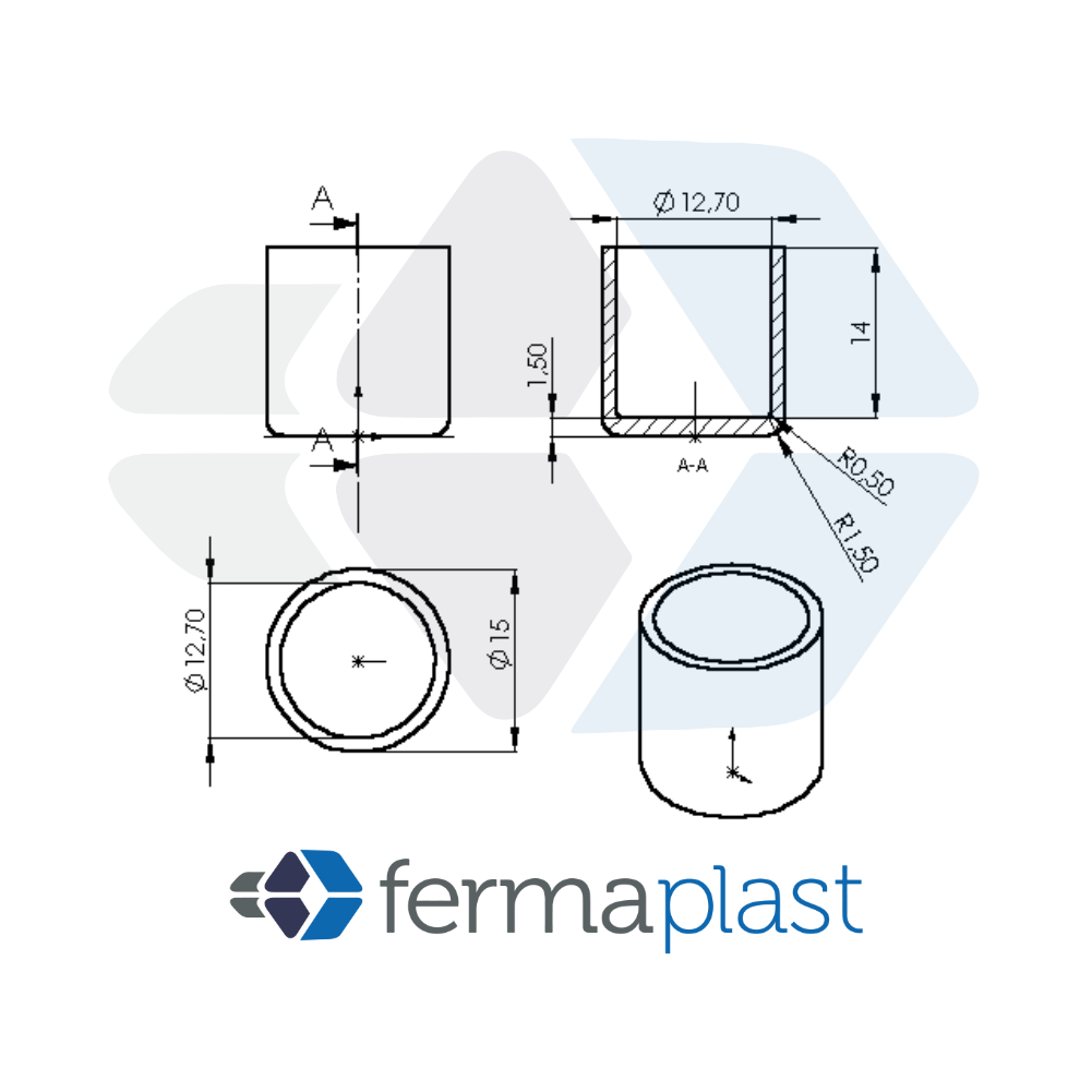 Ponteira 1/2 Externa Pvc - Imagem 2