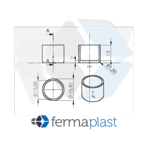 Ponteira Plástica 5/8" Externa Especial