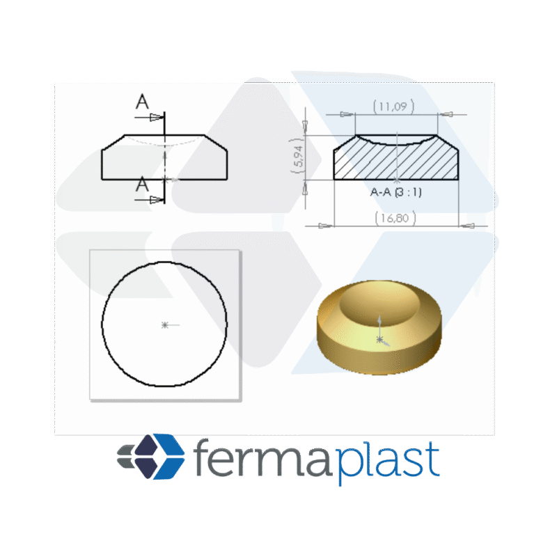 PRODUTO - 20039 batente assento sanitario Batente P/ Assento Sanitario Pvc