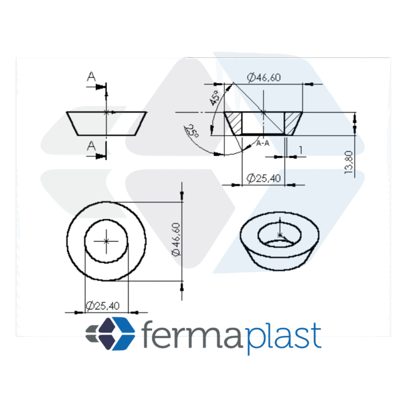 PRODUTO - 25151 Anel Do Tijolinho 25.4x47x14 Mm