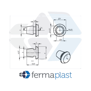 PRODUTO - 80008 Batente Pvc Mole
