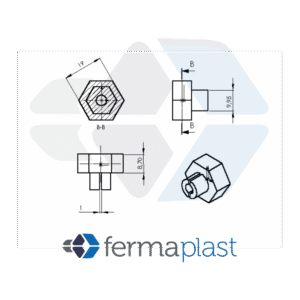 PRODUTO - 60007 Bucha Do Pe Regulavel P/ Metalao