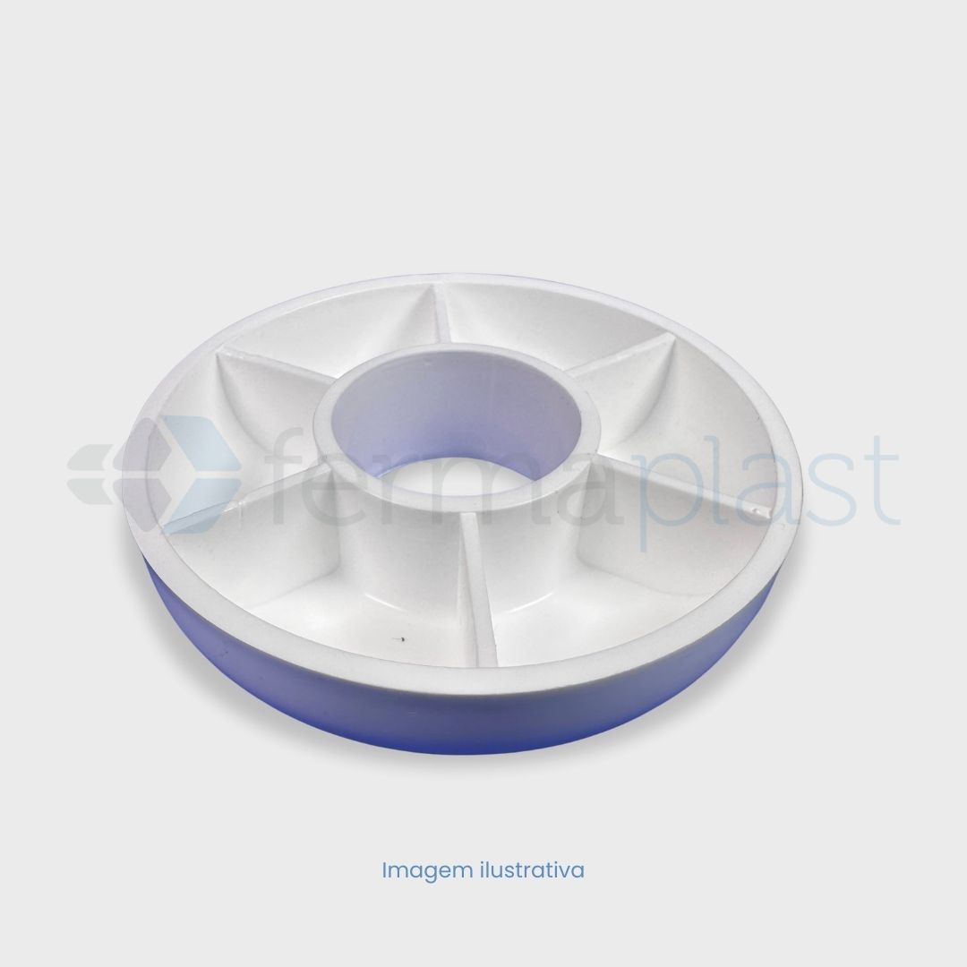 Para-choque Cama Hospitalar. 100 Mm Furo 1.1/2" - Imagem 3