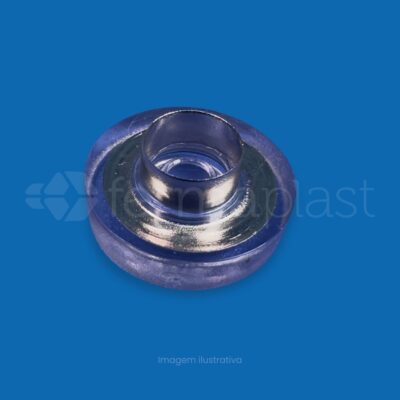 SAPATA ILHOS 24 mm PVC TRANSPARENTE